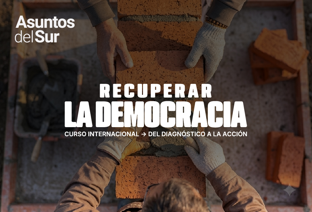 Banner de Recuperar la Democracia en español